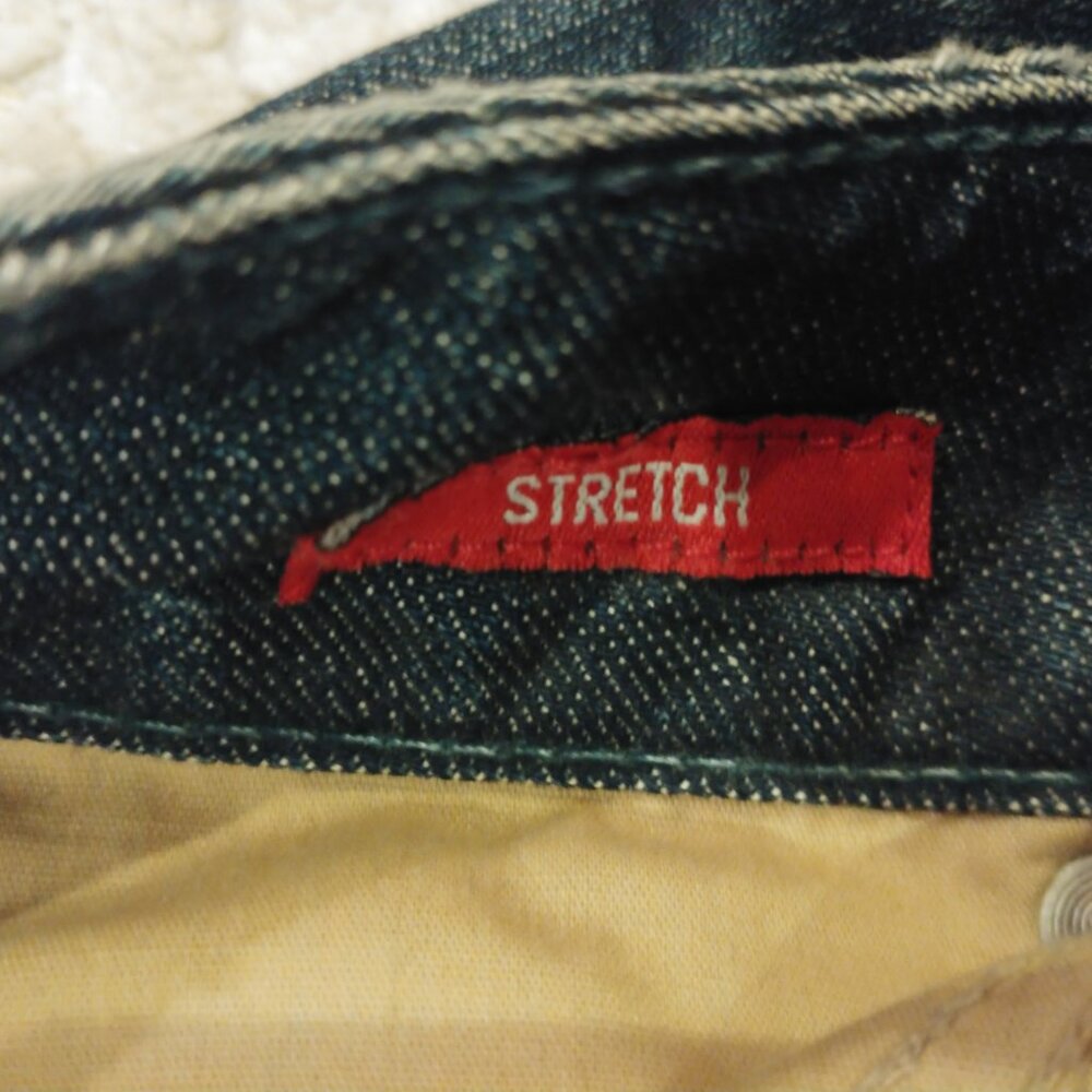 Vintage Guess Premium dark washed low rise flared jeans size 26 Made in USA - Picture 6 of 16